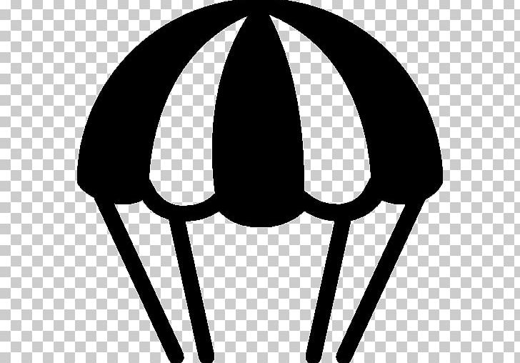 Computer Icons Parachute Parachuting PNG, Clipart, Artwork, Black, Black And White, Caopy, Circle Free PNG Download