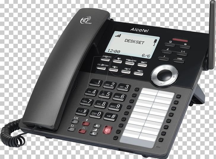 Digital Enhanced Cordless Telecommunications Cordless Telephone Voice Over IP Alcatel IP30 PNG, Clipart, Alcatel, Alcatel Mobile, Answering Machine, Business Telephone System, Caller Id Free PNG Download