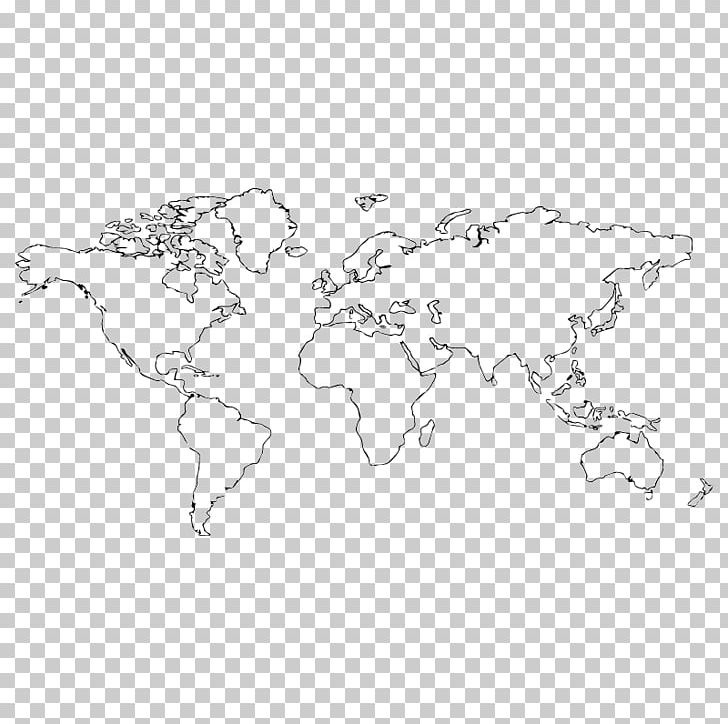 World Map Blank Map Tattoo PNG, Clipart, Area, Black And White, Blank Map, Cartography, Coloring Book Free PNG Download