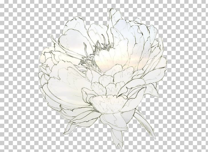 Drawing Peony Watercolor Painting Line Art PNG, Clipart, Art, Artwork, Black And White, Bohemia, Cut Flowers Free PNG Download