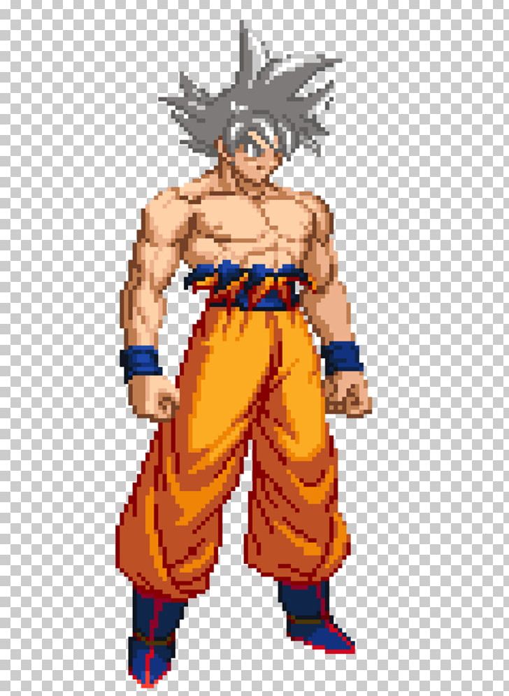Goku Pixel Art Dragon Ball Z: Extreme Butōden Sprite PNG, Clipart, Armour, Art, Cartoon, Character, Clothing Free PNG Download
