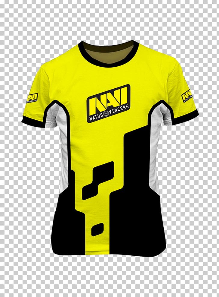 T-shirt Natus Vincere Counter-Strike: Global Offensive Jersey Hoodie PNG, Clipart, Active Shirt, Brand, Clothing, Counterstrike Global Offensive, Electronic Sports Free PNG Download
