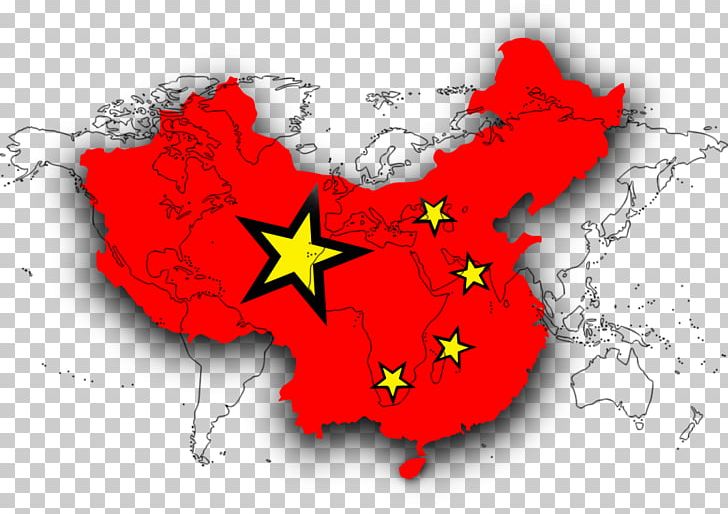 Flag Of China Map PNG, Clipart, China, Computer Wallpaper, Download, Flag Of China, Flower Free PNG Download