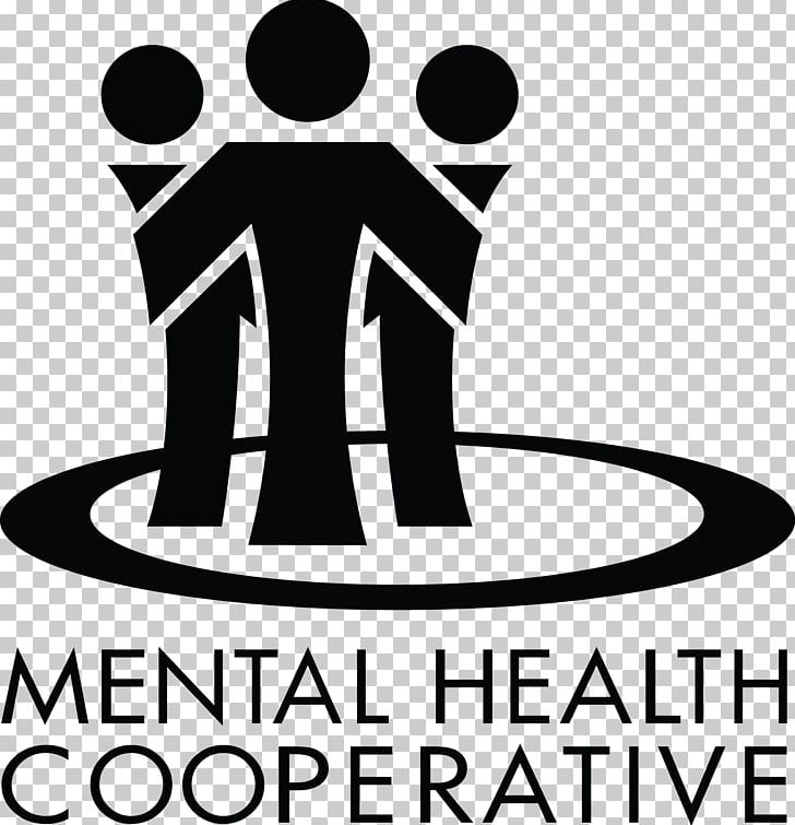Logo Mental Health Cooperative PNG, Clipart, Area, Artwork, Behavior, Black And White, Brand Free PNG Download