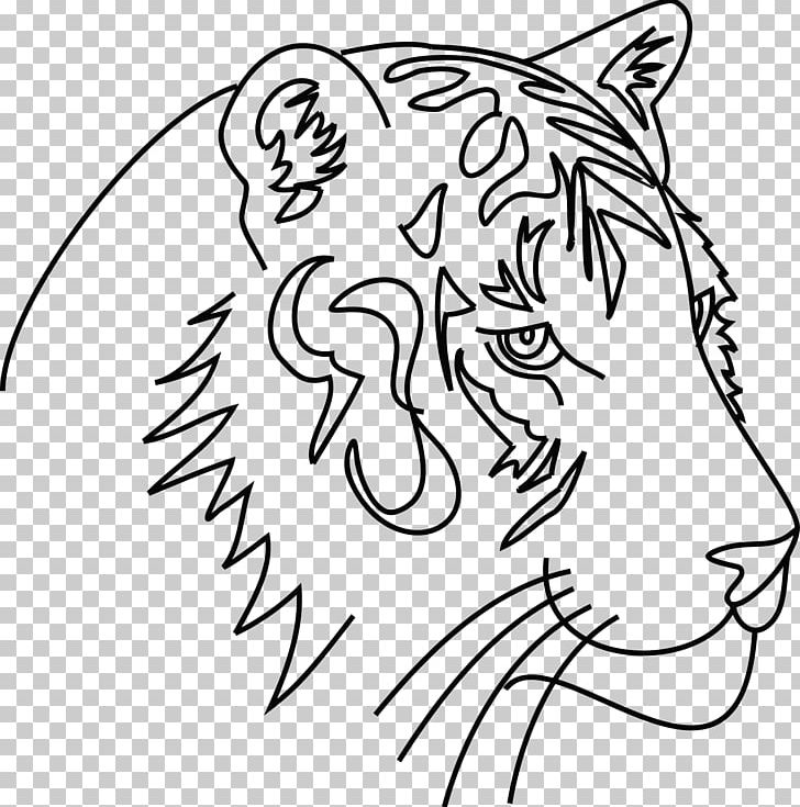 Tiger Whiskers Line Art Drawing PNG, Clipart, Animals, Art, Artwork, Big Cats, Black Free PNG Download