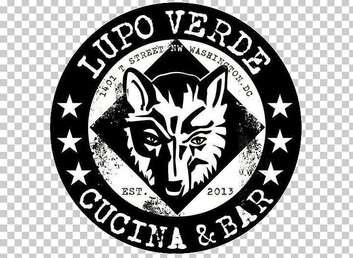 Lupo Verde Logo Restaurant Ragged Roots Italian Cuisine PNG, Clipart, Bar, Black, Black And White, Brand, Coffee Toast Free PNG Download