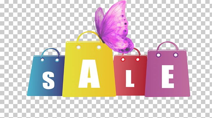 Paper Banner Sales Advertising PNG, Clipart, Bag, Bags, Brand, Butterfly, Color Free PNG Download