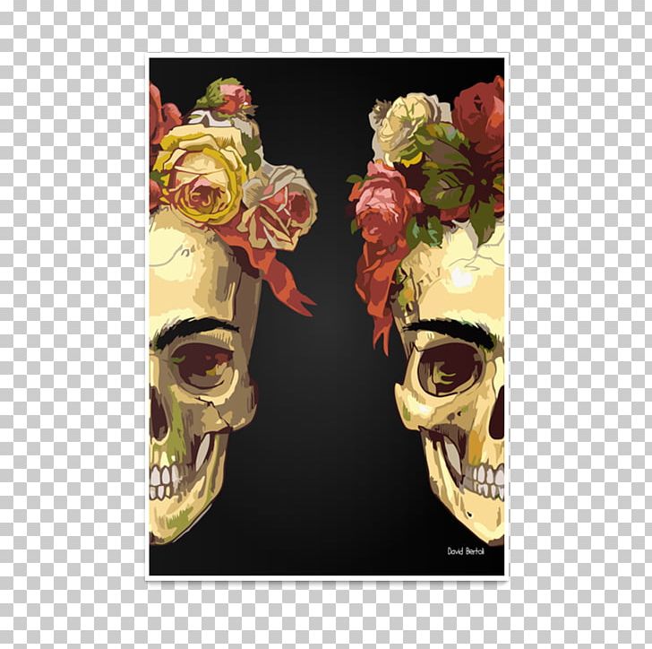 Skull Art Poster Printing Bone PNG, Clipart, Art, Bone, Fantasy, Female, Frida Free PNG Download
