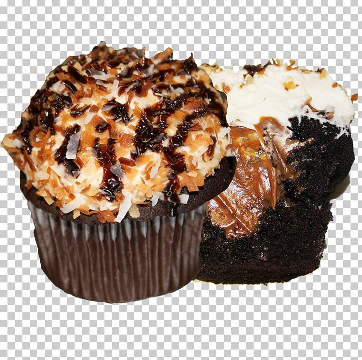 Cupcake German Chocolate Cake Chocolate Brownie Muffin Praline PNG, Clipart, Baking, Buttercream, Cake, Chocolate, Chocolate Brownie Free PNG Download