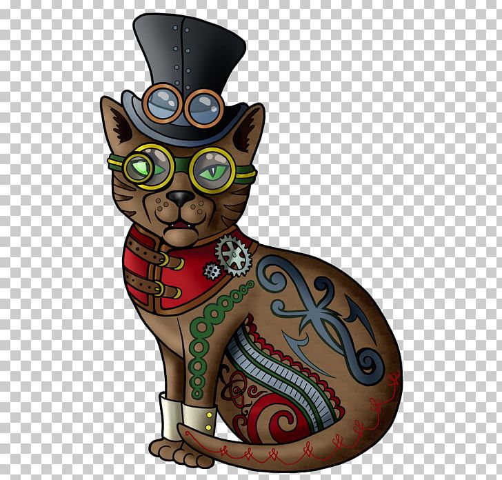 Cat Steampunk Kitten PNG, Clipart, Animal, Animation, Art, Carnivoran, Cat Free PNG Download