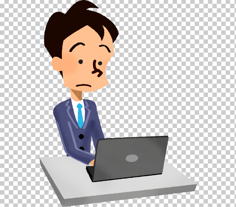 Cartoon White-collar Worker Job Businessperson Computer Monitor Accessory PNG, Clipart, Business, Businessperson, Cartoon, Computer Monitor Accessory, Job Free PNG Download