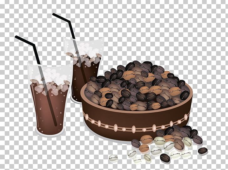 Iced Coffee Kopi Luwak Coffee Bean Brewing PNG, Clipart, Bean, Beans, Brewed Coffee, Brewing, Cartoon Free PNG Download