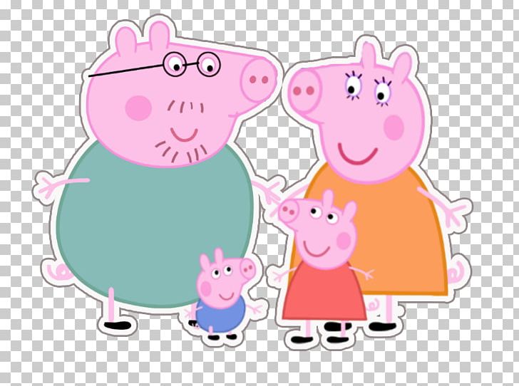 Mummy Pig Animated Cartoon PNG, Clipart, Animals, Animated Cartoon, Cartoon, Child, Drawing Free PNG Download