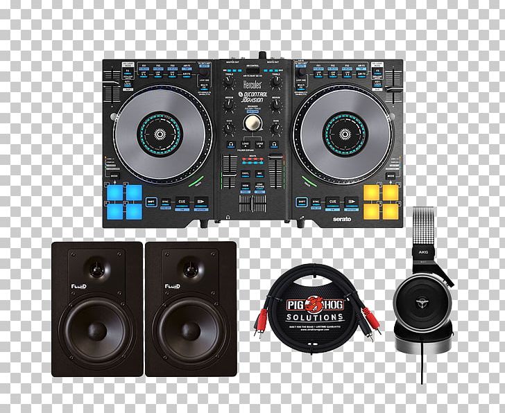 DJ Controller Disc Jockey Hercules DJ Control Jogvision Audio Mixers Serato Audio Research PNG, Clipart, Audio, Audio Equipment, Audio Mixers, Cdj, Controller Free PNG Download
