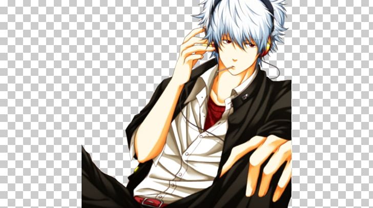 Gintoki Sakata Gin Tama Anime Drawing Kagura PNG, Clipart, Anime, Black Hair, Brown Hair, Cartoon, Drawing Free PNG Download