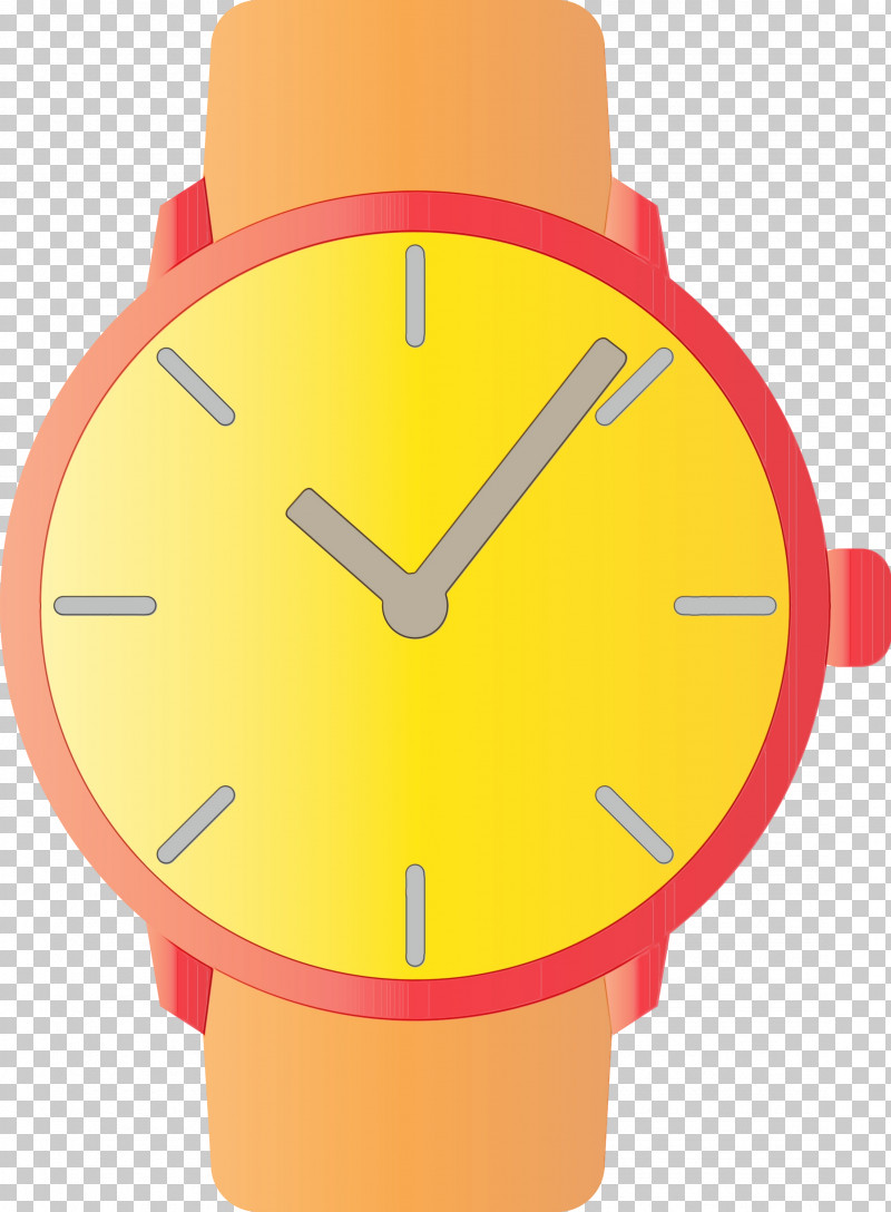 Orange PNG, Clipart, Analog Watch, Hardware Accessory, Material Property, Orange, Paint Free PNG Download
