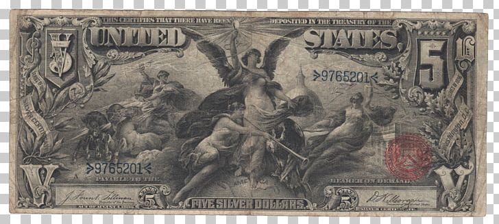 Silver Certificate Educational Series Banknote United States Five-dollar Bill United States Dollar PNG, Clipart, Artwork, Cash, Paper, Paper Product, Postage Stamp Free PNG Download