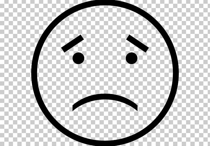 Smiley Sadness Emoticon PNG, Clipart, Area, Black And White, Circle, Computer Icons, Crying Free PNG Download