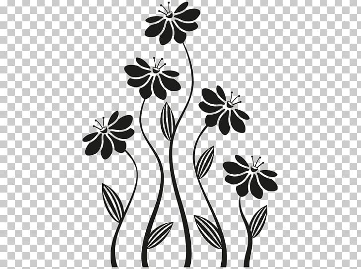Floral Design Silhouette Flower PNG, Clipart, Animals, Black, Black And White, Branch, Decorative Arts Free PNG Download