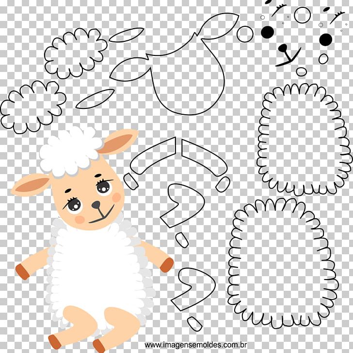 Sheep Molde Handicraft Felt Rabbit PNG, Clipart,  Free PNG Download