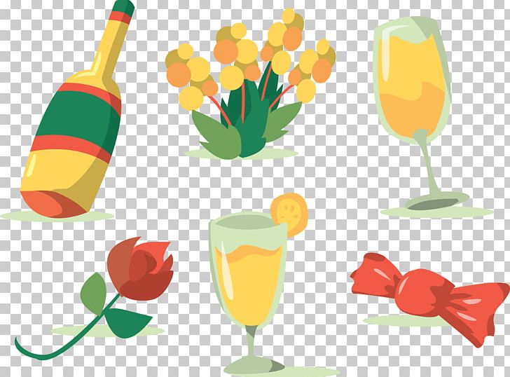 Mimosa Cocktail Euclidean PNG, Clipart, Adobe Illustrator, Candies, Candy, Candy Cane, Drinking Free PNG Download