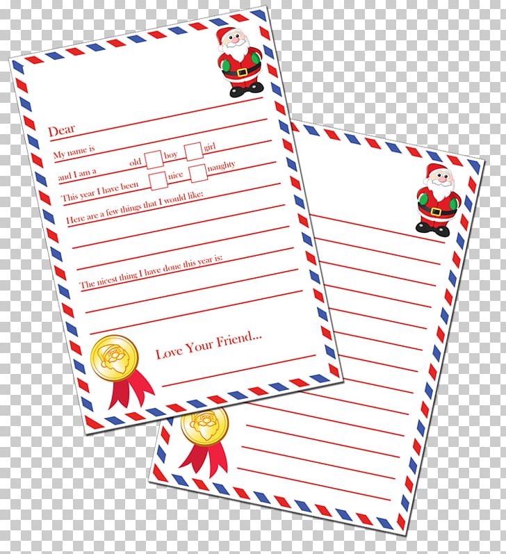Paper Santa Claus Letter Christmas Gift PNG, Clipart, Area, Child, Christmas, Christmas Gift, Gift Free PNG Download