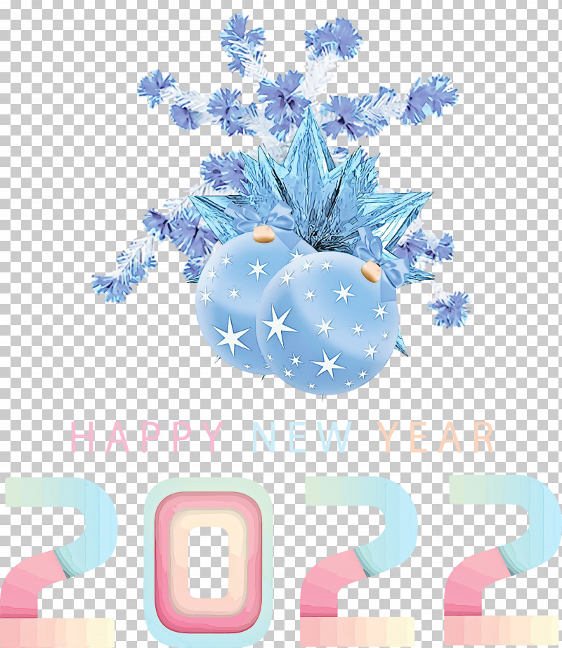 Happy 2022 New Year 2022 New Year 2022 PNG, Clipart, Arts, Bauble, Blue, Bluegreen, Christmas Day Free PNG Download