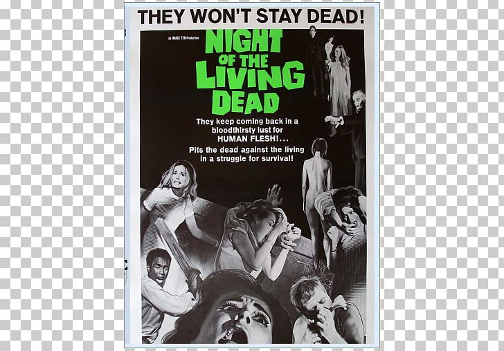 Night Of The Living Dead Film Poster Horror PNG, Clipart,  Free PNG Download