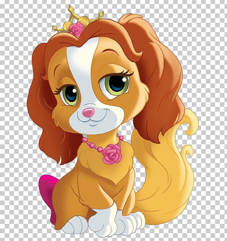 Rapunzel Belle Cinderella Princess Aurora Puppy PNG, Clipart, Art, Carnivoran, Cartoon, Disney Princess, Disney Princess Palace Pets Free PNG Download