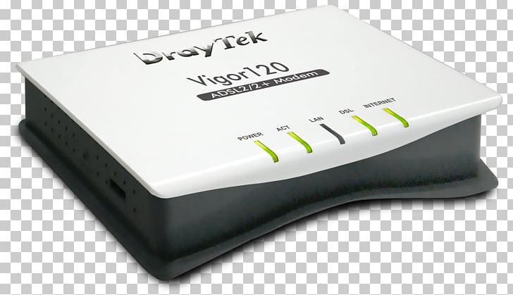 DrayTek DSL Modem Router G.992.3 PNG, Clipart, Asymmetric Digital Subscriber Line, Computer Network, Draytek, Draytek Vigor 120, Dsl Modem Free PNG Download