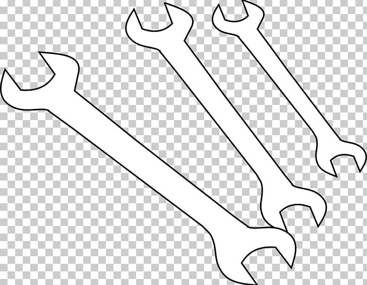 Spanners Tool Pipe Wrench PNG, Clipart, Angle, Arm, Artwork, Black, Black And White Free PNG Download