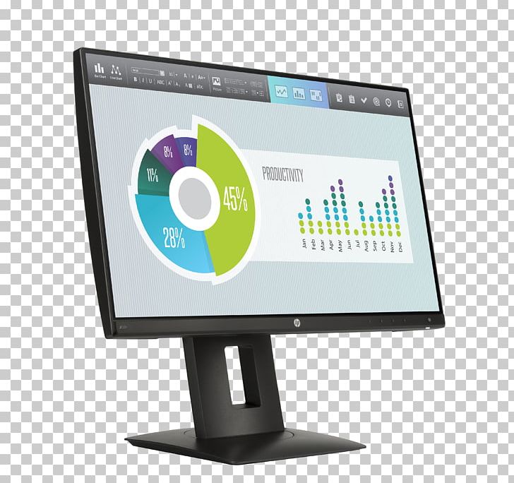 Computer Monitors IPS Panel Hewlett-Packard Liquid-crystal Display LED-backlit LCD PNG, Clipart, Backlight, Brand, Brands, Computer, Computer Monitor Accessory Free PNG Download