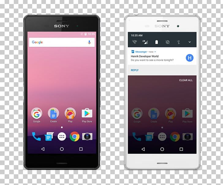 Sony Xperia Z3 Sony Xperia Z1 Android Nougat PNG, Clipart, Android Nougat, Cellular Network, Communication Device, Electronic Device, Feature Free PNG Download