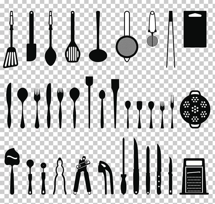 Kitchen Utensil Silhouette Stock Illustration PNG, Clipart, Black And White, Brand, Cartoon, Cookware And Bakeware, Cutlery Free PNG Download