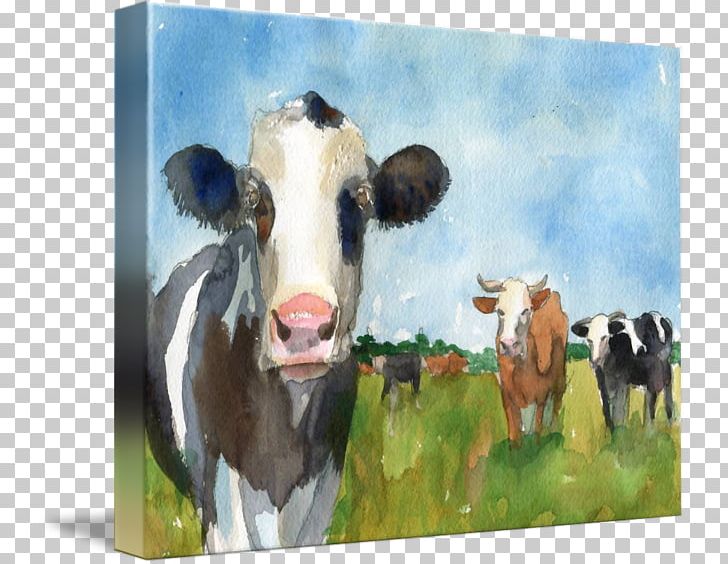 Cattle Watercolor: Animals Watercolor Painting Sheep PNG, Clipart, Art, Art Museum, Cattle, Cattle Like Mammal, Cow Goat Family Free PNG Download