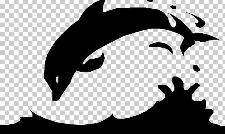 Dolphin Black And White Desktop PNG, Clipart, Animals, Beluga Whale, Black, Black And White, Bottlenose Dolphin Free PNG Download