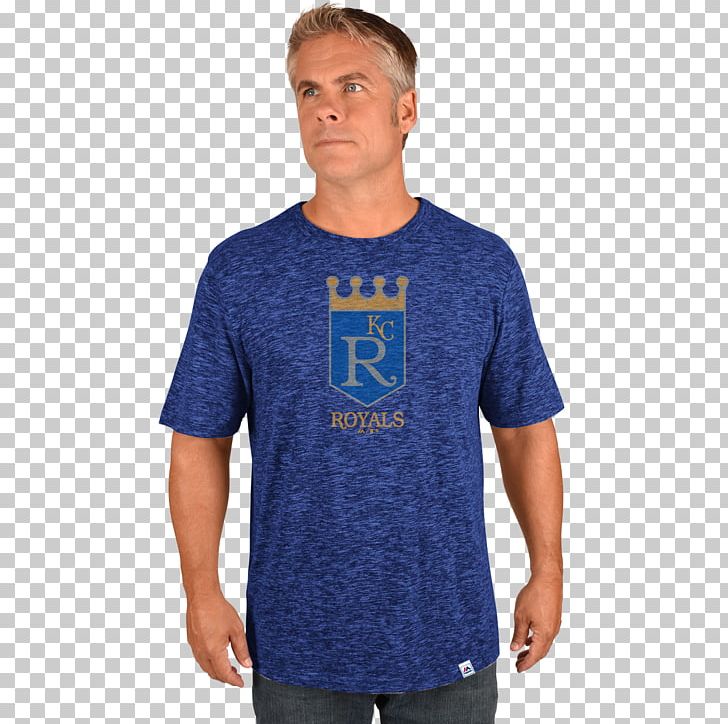 T-shirt Clothing Sleeve Majestic Athletic Fanatics PNG, Clipart, Active Shirt, Big Men, Blue, Clothing, Cobalt Blue Free PNG Download