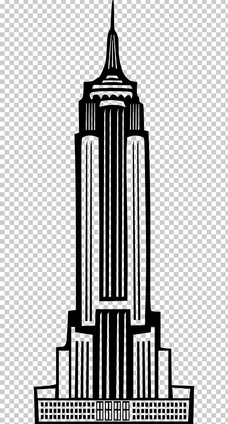 Empire State Building Rockefeller Center PNG, Clipart, Architecture, Black, Black And White, Building, Clip Art Free PNG Download