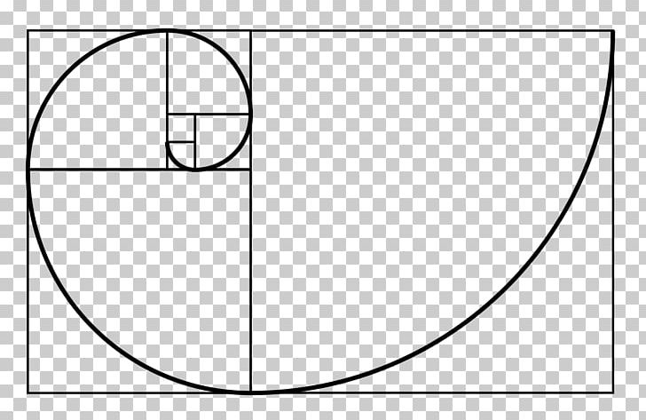 Golden Ratio Golden Spiral Golden Rectangle PNG, Clipart, Angle, Black, Black And White, Circle, Diagram Free PNG Download