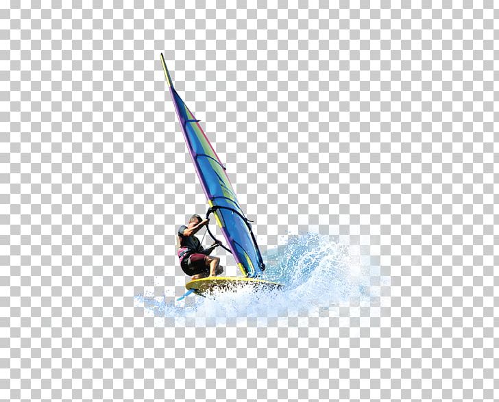 Windsurfing Sailing PNG, Clipart, Blue, Computer Wallpaper, Creative, Euclidean Vector, Line Free PNG Download