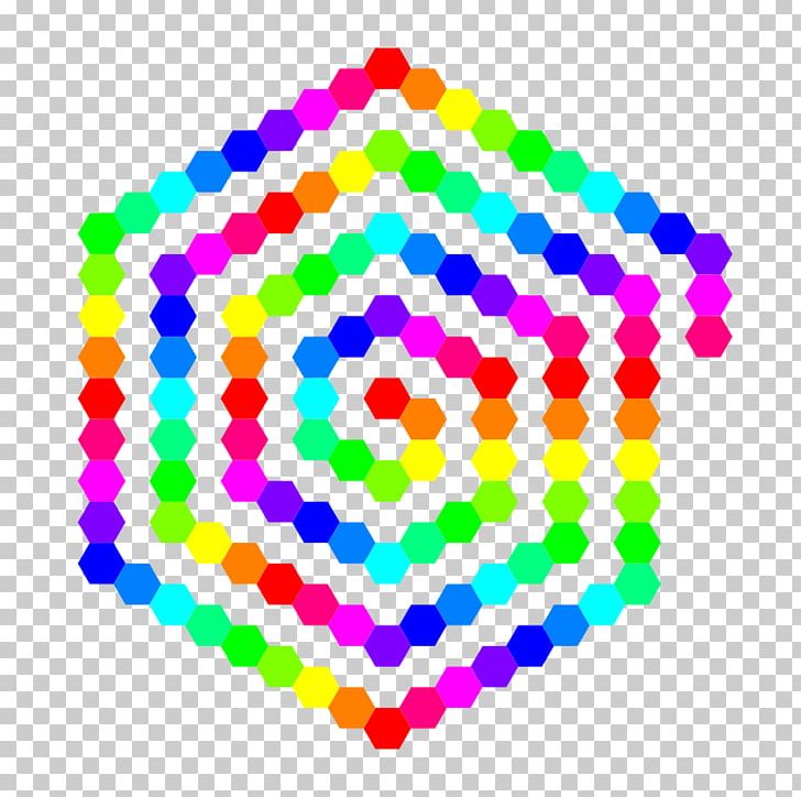 Hexagon Spiral Color Circle PNG, Clipart, Area, Awe Cliparts, Circle, Color, Computer Icons Free PNG Download
