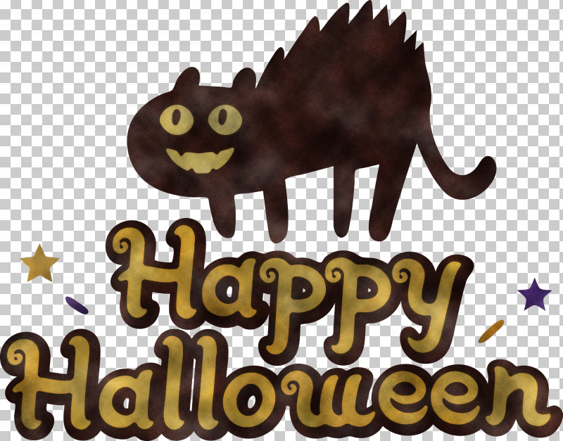 Happy Halloween PNG, Clipart, Biology, Cat, Catlike, Happy Halloween, Logo Free PNG Download