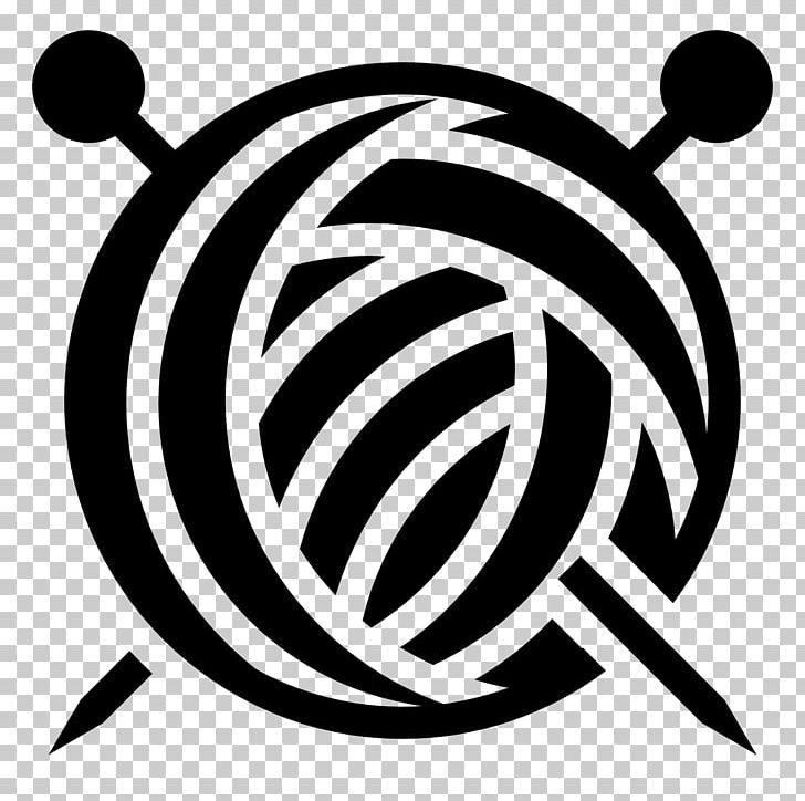 Computer Icons Knitting Needle Handicraft PNG, Clipart, Artwork, Black And White, Bobbin, Circle, Computer Icons Free PNG Download