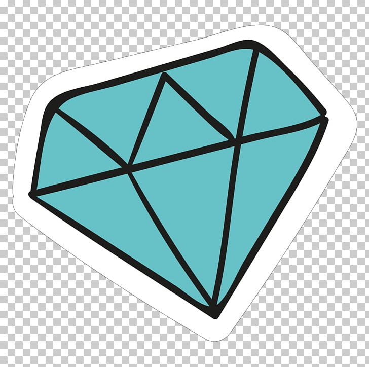 Sticker Telegram Diamond Pop Art PNG, Clipart, Angle, Aqua, Area, Cartoon Diamond, Decal Free PNG Download