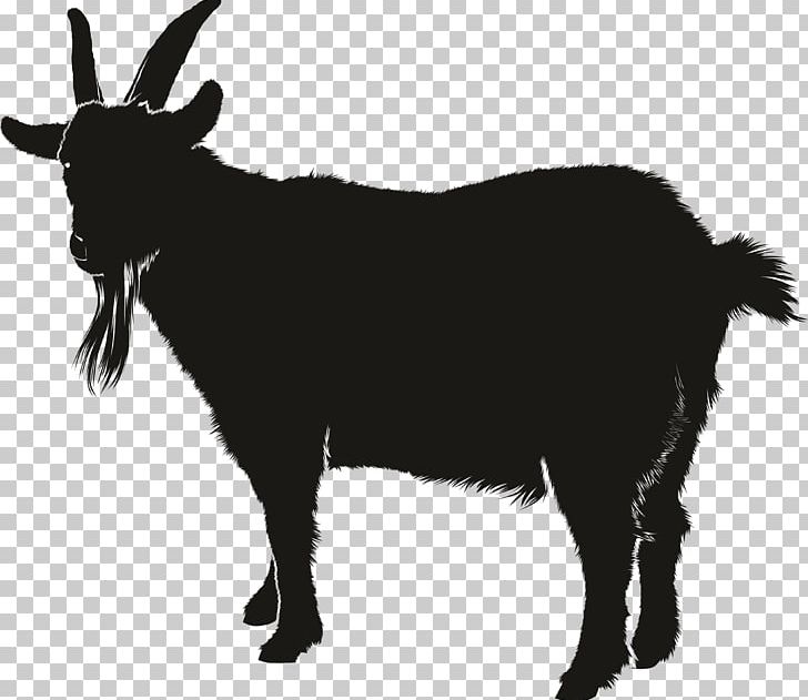 Boer Goat Silhouette PNG, Clipart, Animals, Black And White, Boer Goat, Cattle Like Mammal, Clip Art Free PNG Download