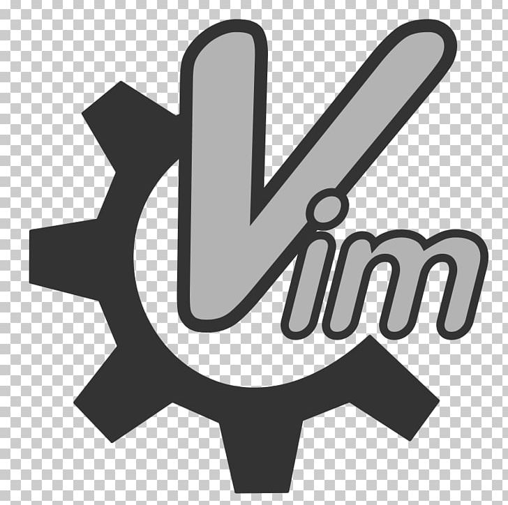 Vim Text Editor PNG, Clipart, App, Black And White, Brand, Computer Icons, Download Free PNG Download