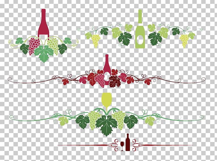 Wine Common Grape Vine PNG, Clipart, Branch, Colour, Creative Work, Decorative, Decorative Pattern Free PNG Download