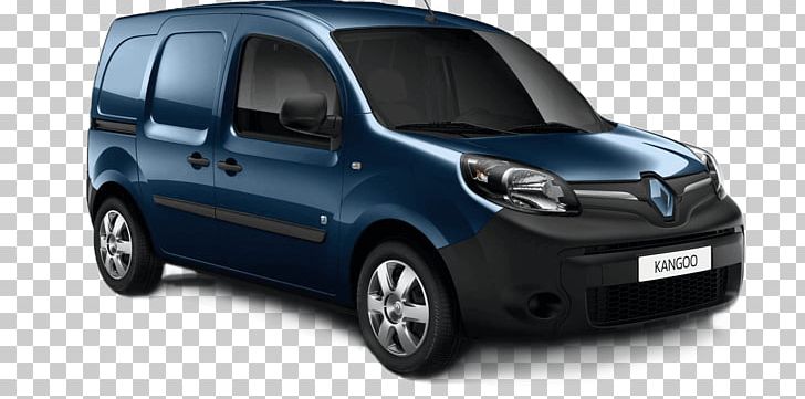 Renault Z.E. Van Car Renault Kangoo PNG, Clipart, Automotive, Automotive Exterior, Automotive Tire, Car, City Car Free PNG Download