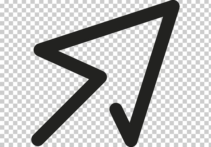 Computer Mouse Pointer Arrow Computer Icons PNG, Clipart, Angle, Arrow, Black And White, Brand, Button Free PNG Download