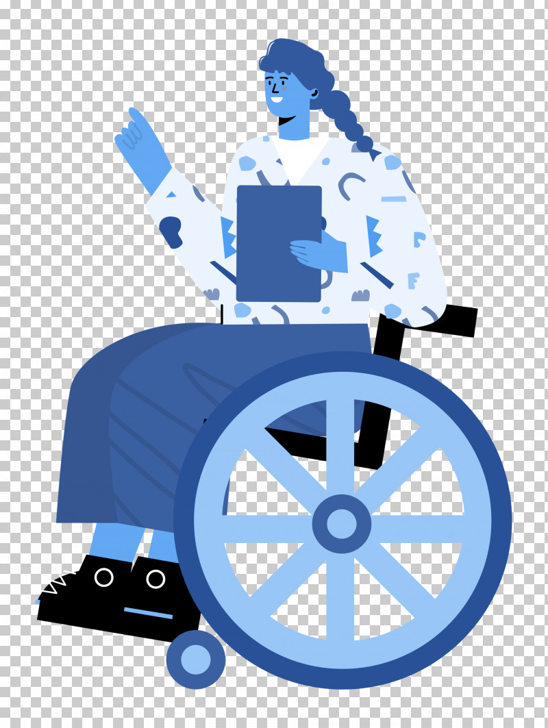 Sitting On Wheelchair Woman Lady PNG, Clipart, Behavior, Human, Lady, Meter, Microsoft Azure Free PNG Download